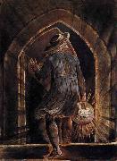 William Blake Los Entering the Grave oil painting